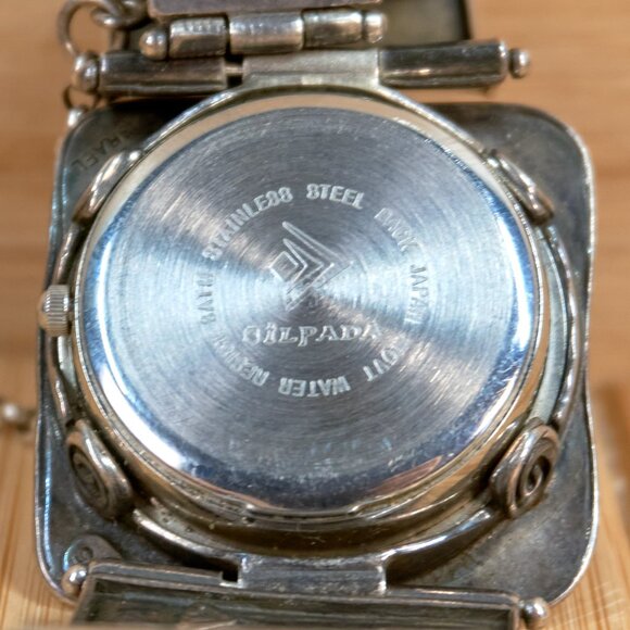 SILPADA DESIGNS Sterling Silver Women's Square Watch, Made in Israel - Picture 5 of 10